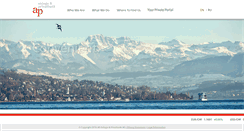 Desktop Screenshot of apbank.ch
